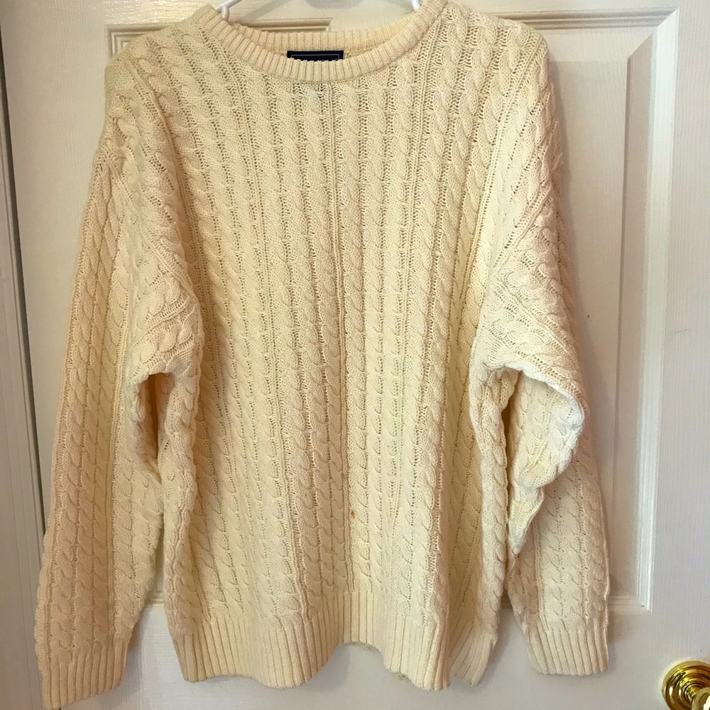 Charter Club Cream Sweater - Size M